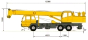 Габаритные размеры XCMG QY20B