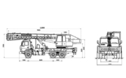 Габаритные размеры КС-45717К-1