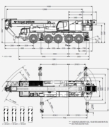 Габаритные размеры Tadano FAUN ATF 110G-5