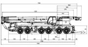 Габариты Grove GMK 6300L