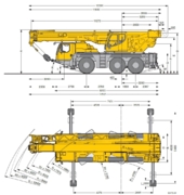 Технические характеристики LIEBHERR LTM-1050